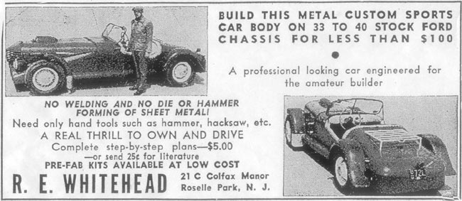 The'32'39 Ford chassis was a favorite for such modification