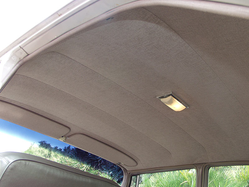 Bmw repair ceiling fabric