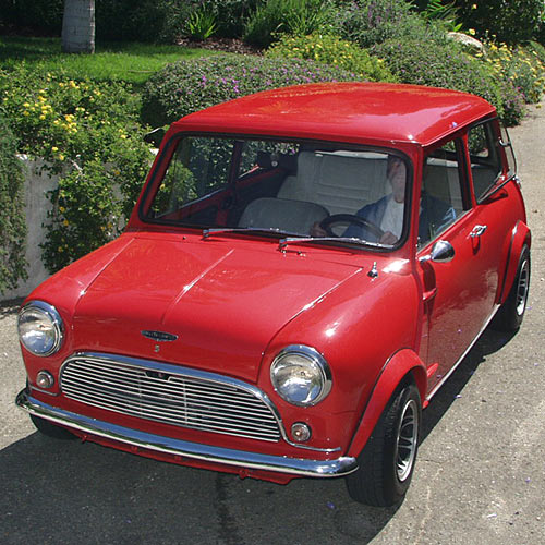 Austin Mini Original California blue plate car not a rusty or converted