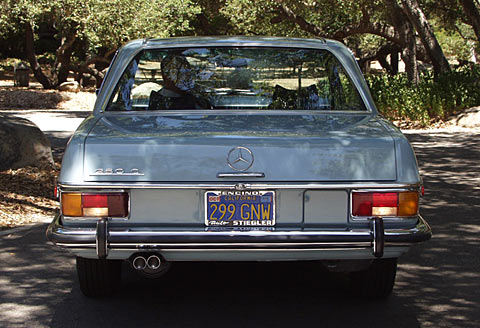 a direct bolt on fit or if they required drilling from a W114 coupe