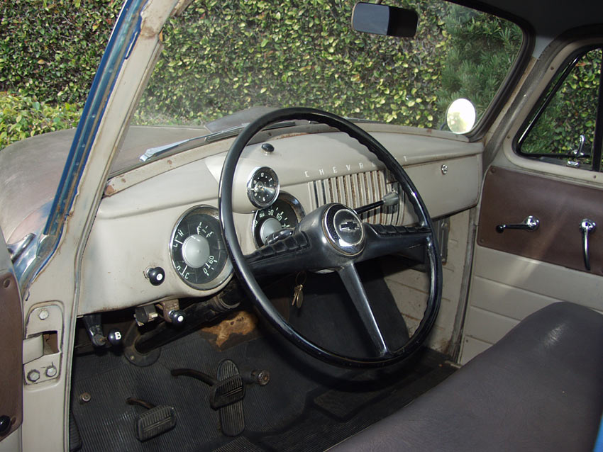 1955 chevy truck dash top