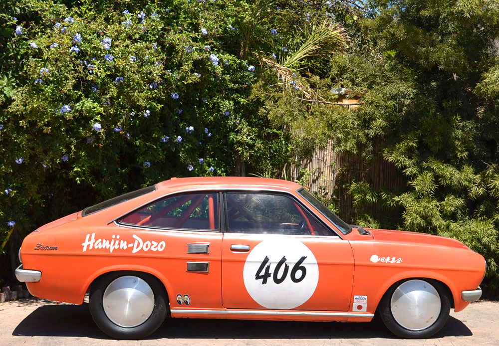 A 1973 Datsun Land Speed Race Car, now for sale at